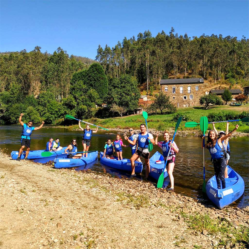 Canoas do Eo en Trabada