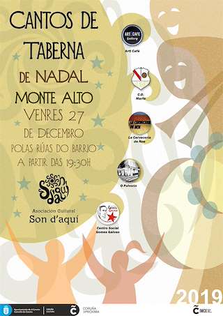 Cantos de Taberna de Nadal de Monte Alto en A Coruña