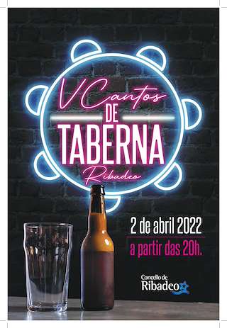 Fechas, información, programa, cartel, imágenes, mapa y ubicación de Cantos de Taberna  en  Ribadeo