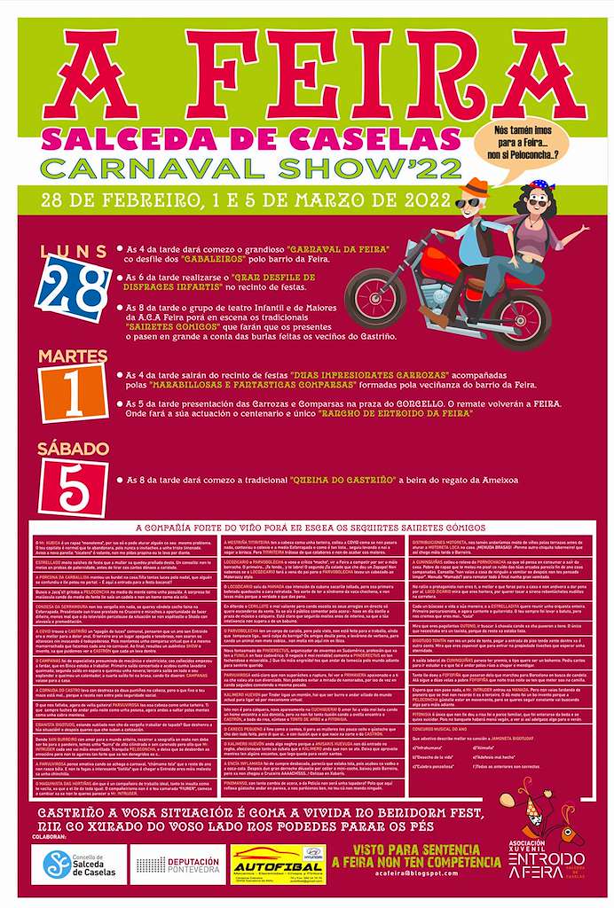 Carnaval Show de A Feira en Salceda de Caselas