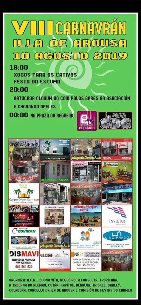 IX Carnavran en Illa de Arousa