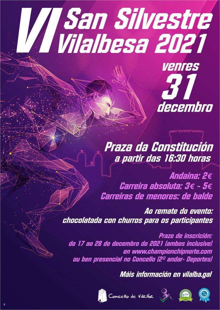 VIII Carreira - Andaina San Silvestre en Vilalba