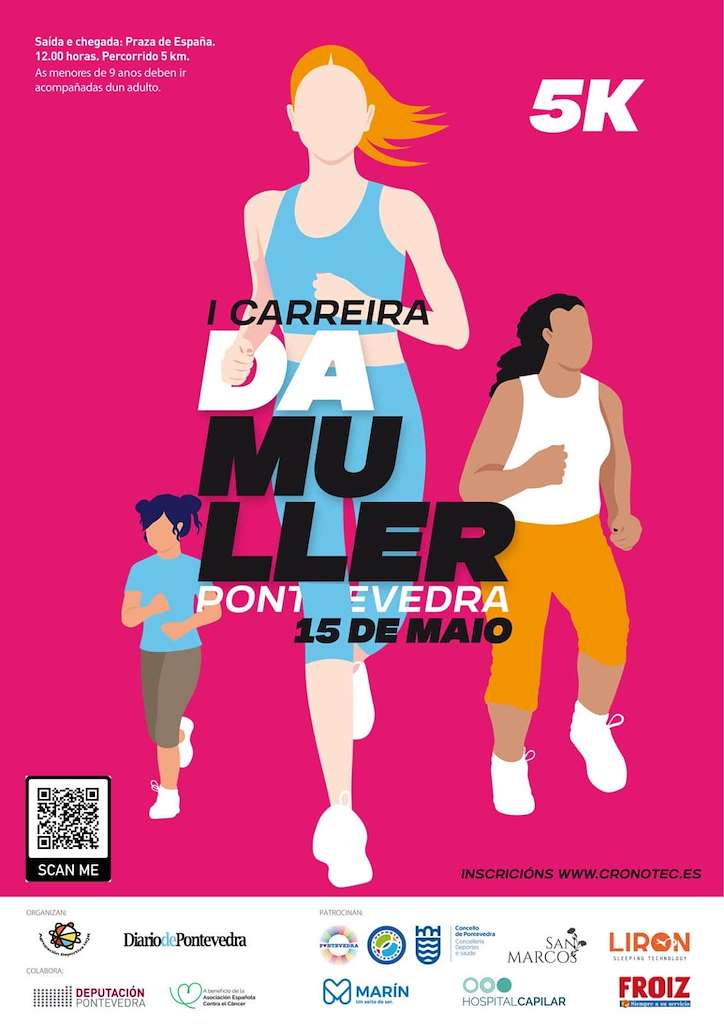 III Carreira da Muller en Pontevedra