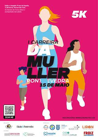 Fechas, información, programa, cartel, imágenes, mapa y ubicación de III Carreira da Muller  en  Pontevedra