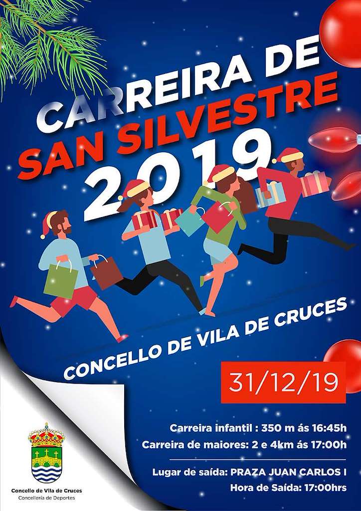 Carreira de San Silvestre Solidaria (2024) en Vila de Cruces