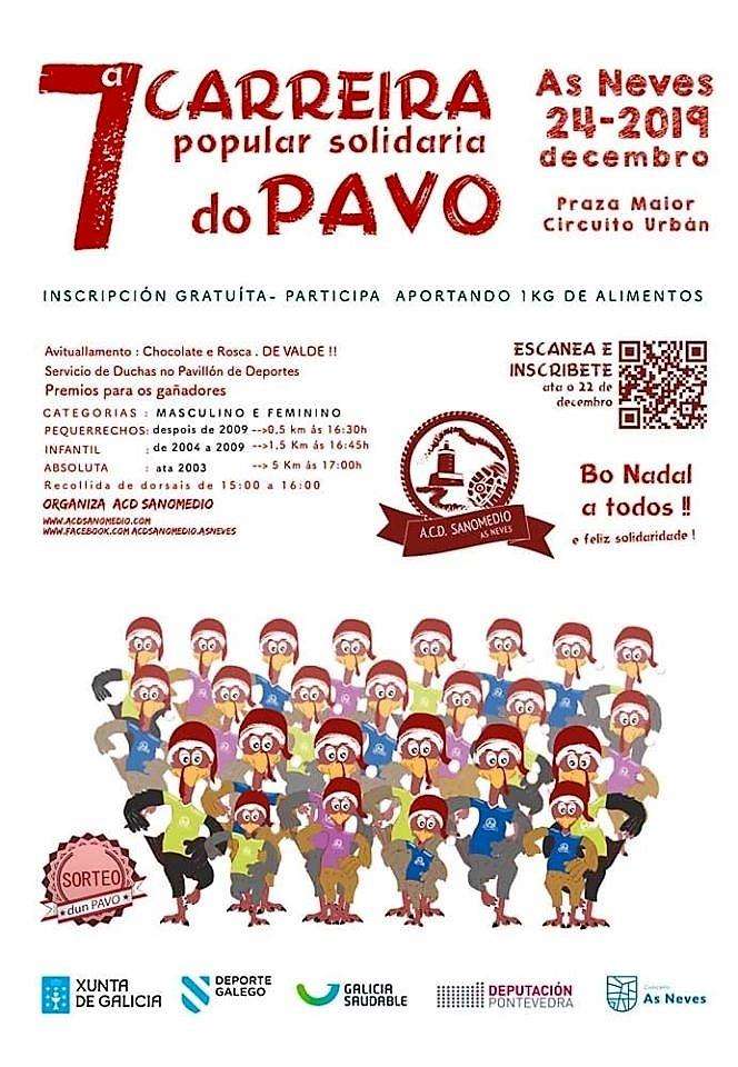 IX Carreira do Pavo en As Neves