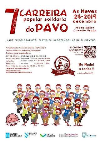 Fechas, información, programa, cartel, imágenes, mapa y ubicación de IX Carreira do Pavo  en  As Neves