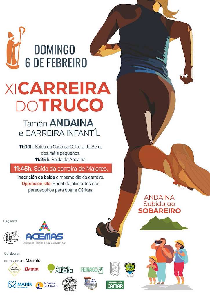 XIII Carreira do Truco en Marín