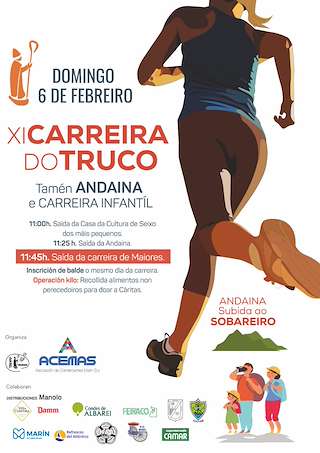 Fechas, información, programa, cartel, imágenes, mapa y ubicación de XIII Carreira do Truco  en  Marín
