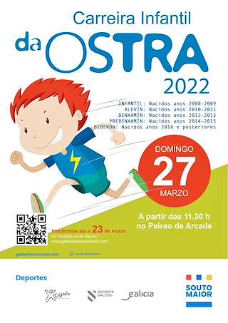 Fechas, información, programa, cartel, imágenes, mapa y ubicación de Carreira Infantil da Ostra  en  Soutomaior