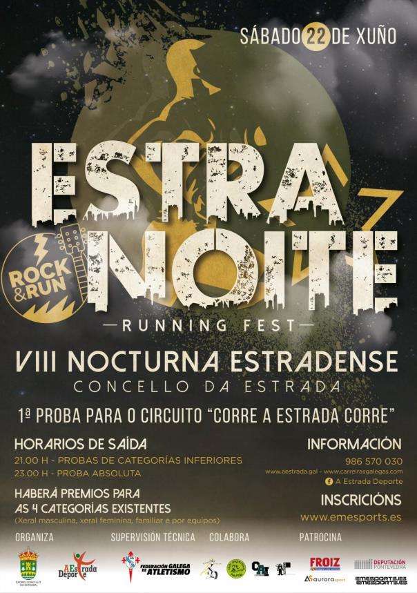 XI Carreira Nocturna Estradense (2024) en A Estrada