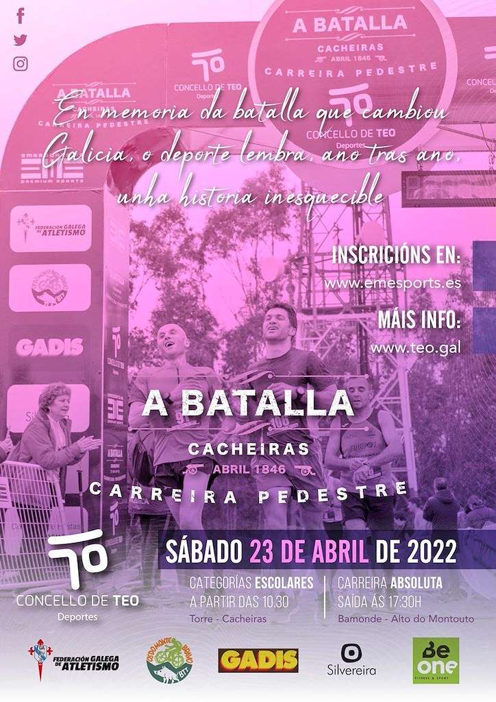 Carreira Pedestre Batalla de Cacheiras  en Teo