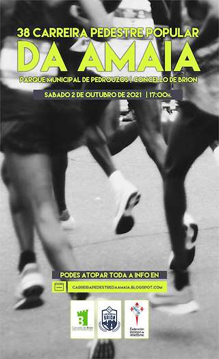 Fechas, información, programa, cartel, imágenes, mapa y ubicación de XL Carreira Pedestre da Amaía  en  Brión