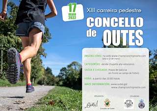 Fechas, información, programa, cartel, imágenes, mapa y ubicación de XIV Carreira Pedestre  en  Outes