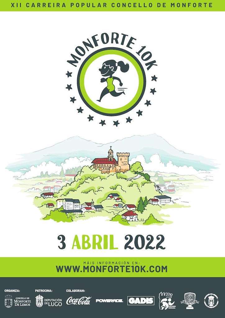 XIV Carreira Popular 10k en Monforte de Lemos