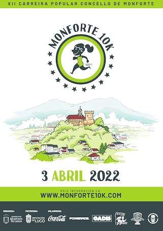 Fechas, información, programa, cartel, imágenes, mapa y ubicación de XIV Carreira Popular 10k  en  Monforte de Lemos
