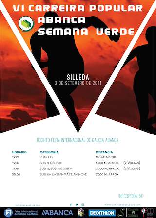 Fechas, información, programa, cartel, imágenes, mapa y ubicación de IX Carreira Popular Abanca Semana Verde de Galicia  en  Silleda
