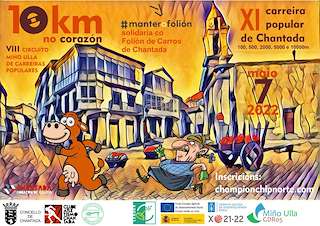 Fechas, información, programa, cartel, imágenes, mapa y ubicación de XIII Carreira Popular  en  Chantada