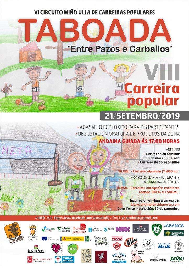 X Carreira Popular "Entre Pazos e Carballos" en Taboada
