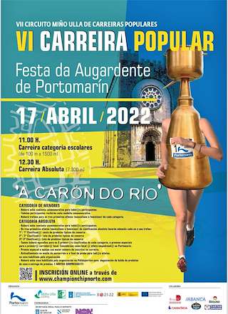 Fechas, información, programa, cartel, imágenes, mapa y ubicación de VIII Carreira Popular Festa da Augardente  en  Portomarín