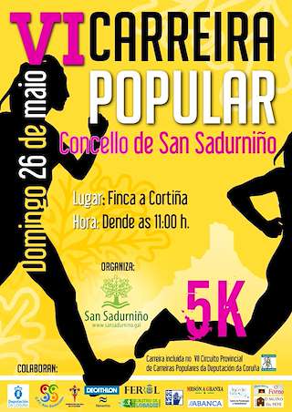 Fechas, información, programa, cartel, imágenes, mapa y ubicación de IX Carreira Popular (2024)  en  San Sadurniño