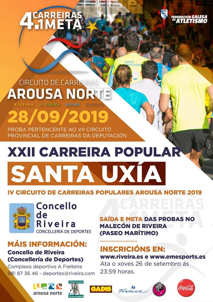 XXIV Carreira Popular Santa Uxía en Ribeira
