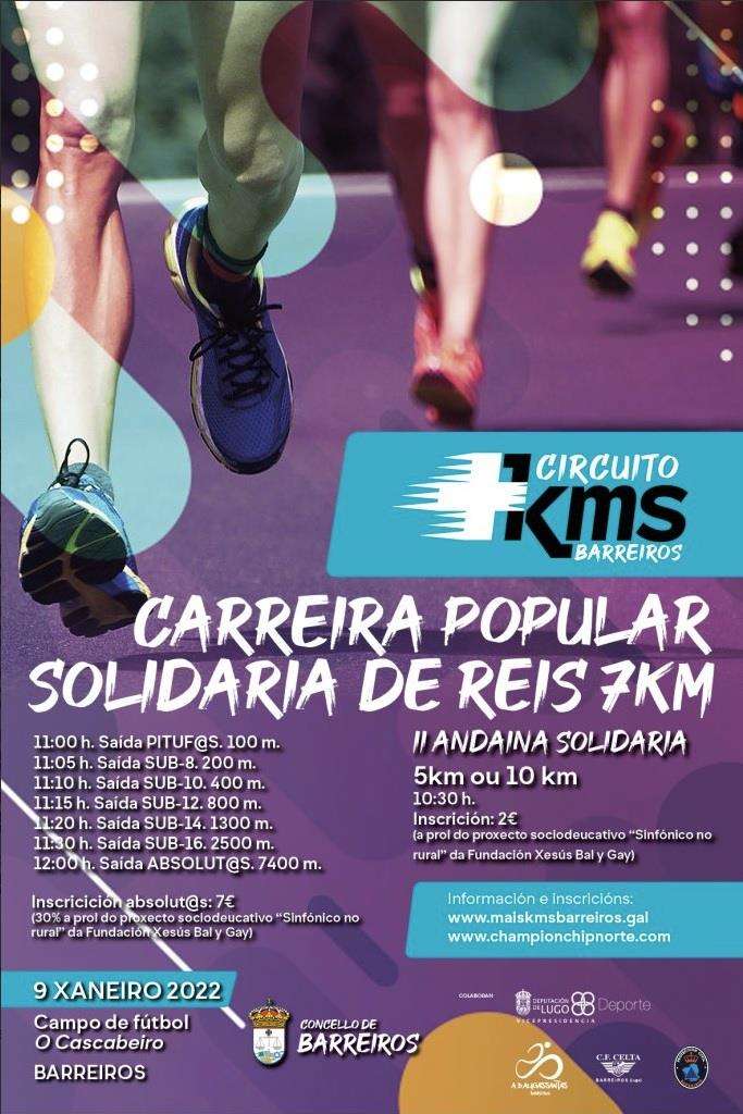 Carreira Popular Solidaria de Reis en Barreiros