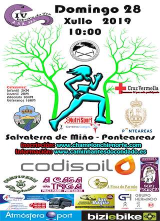 Fechas, información, programa, cartel, imágenes, mapa y ubicación de VI Carreira Ribeira do Tea (2024)  en  Salvaterra do Miño