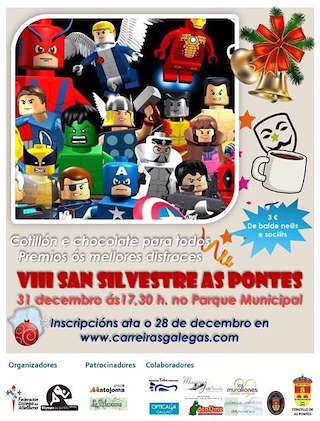 Fechas, información, programa, cartel, imágenes, mapa y ubicación de Carreira San Silvestre  en  As Pontes de García Rodríguez
