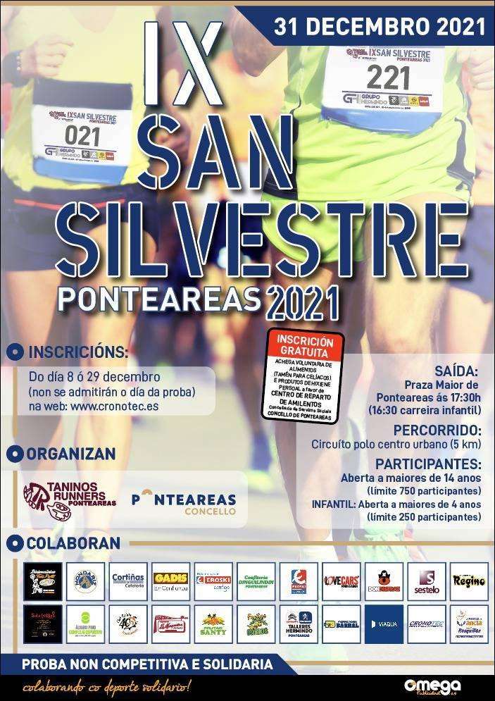 XI Carreira San Silvestre Solidaria (2024) en Ponteareas