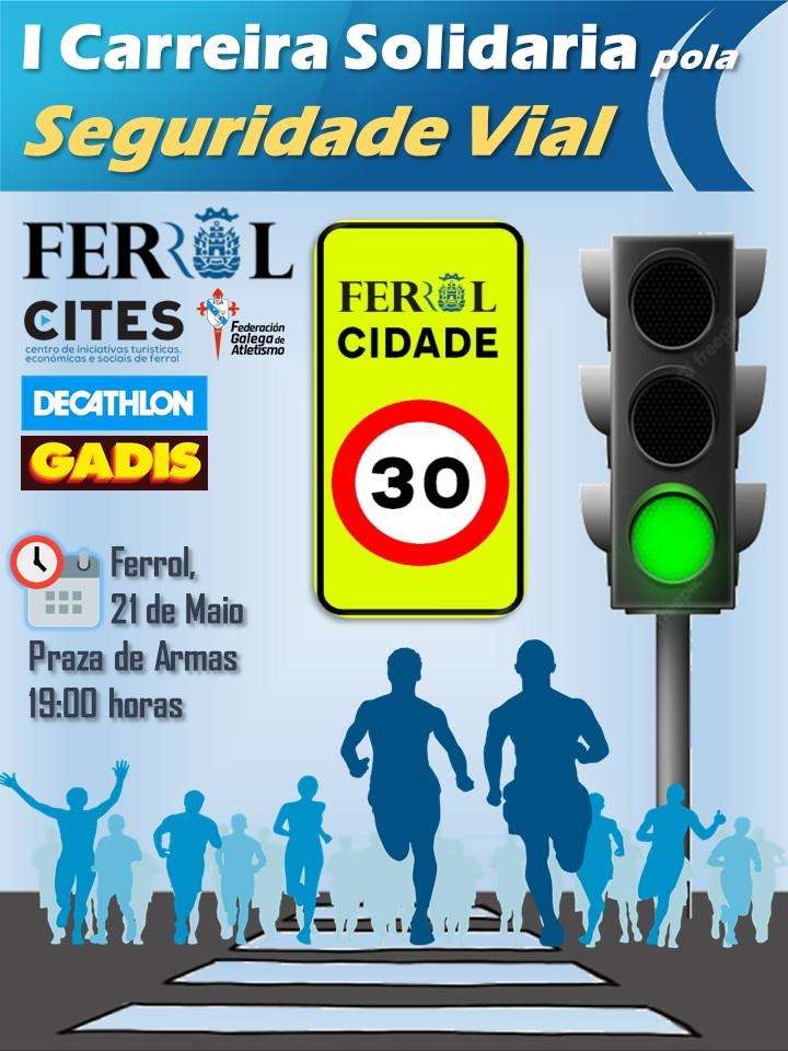 III Carreira Solidaria Pola Seguridade Viaria en Ferrol