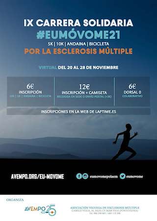 Fechas, información, programa, cartel, imágenes, mapa y ubicación de XI Carreira Solidaria por la Esclerosis Múltiple  en  Vigo