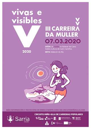 Fechas, información, programa, cartel, imágenes, mapa y ubicación de VI Carreira Vivas e Iguais 5K  en  Sarria