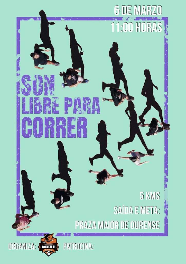 IV Carrera de la Mujer - Son Libre Para Correr en Ourense