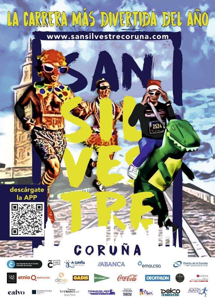 XIV Carrera Popular San Silvestre (2024) en A Coruña