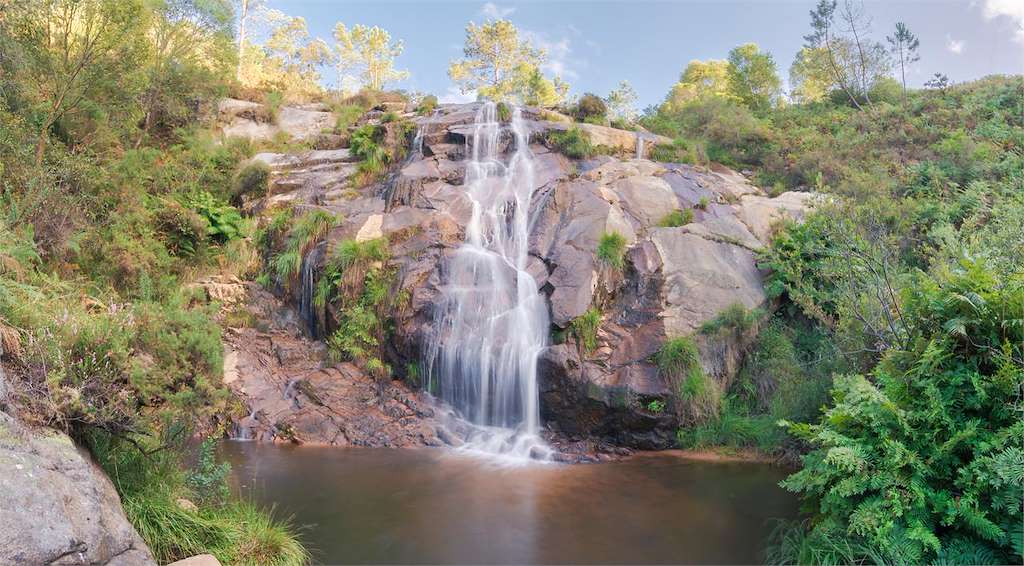 Cascada de Guilán en Xove