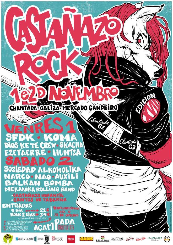 Castañazo Rock (2024) en Chantada