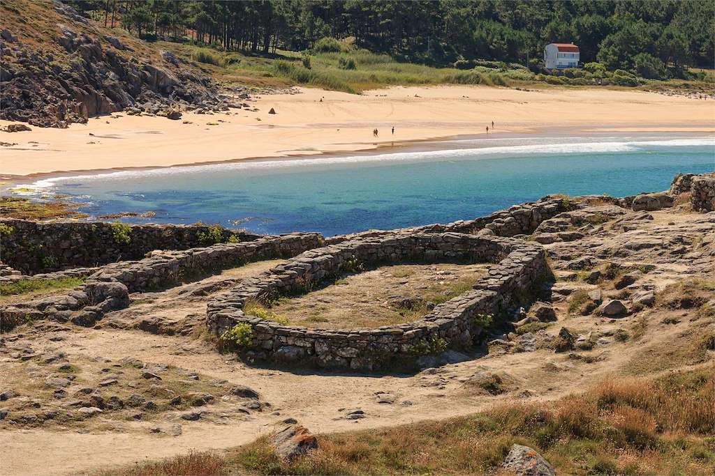 Castro de Baroña en Porto do Son