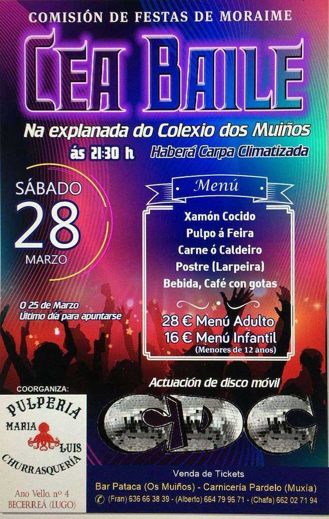 Cea-Baile de Moraime en Muxía