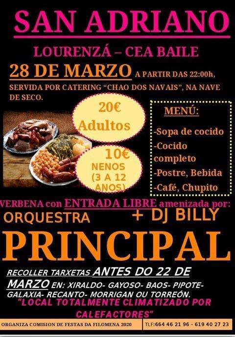 Cea-Baile de San Adriano  en Lourenzá