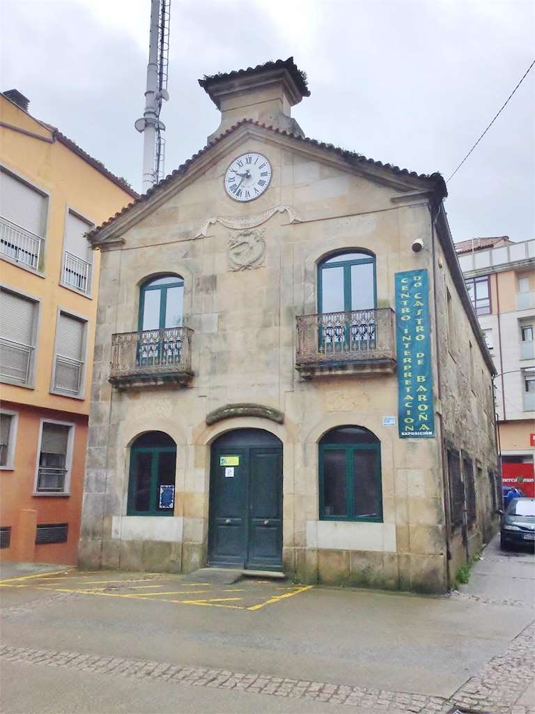 Centro de Interpretación do Castro de Baroña en Porto do Son