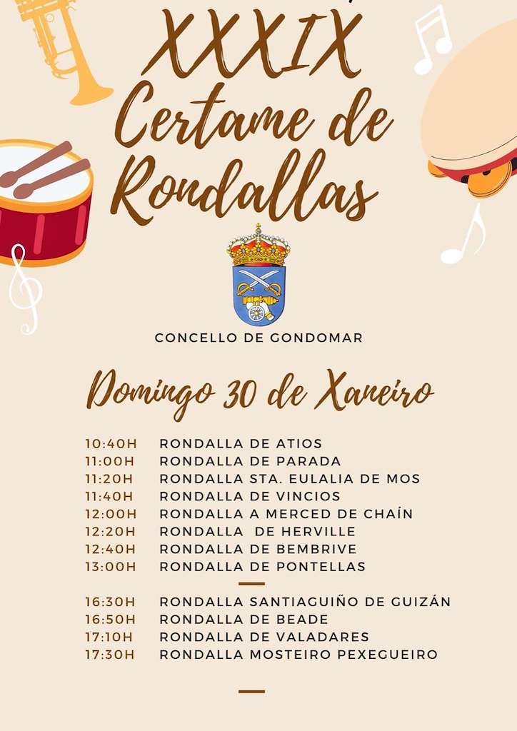 XLI Certame de Rondallas en Gondomar