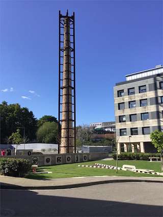 Chimenea de la Antigua Fábrica de Regojo