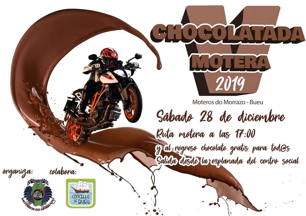 Chocolatada Motera en Bueu