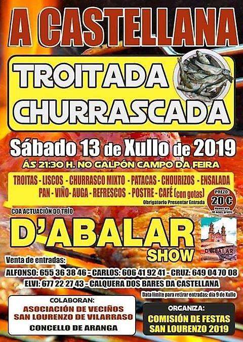 Churrascada da Castellana en Aranga