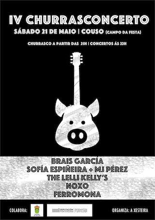 Fechas, información, programa, cartel, imágenes, mapa y ubicación de VI Churrasconcerto  en  A Estrada
