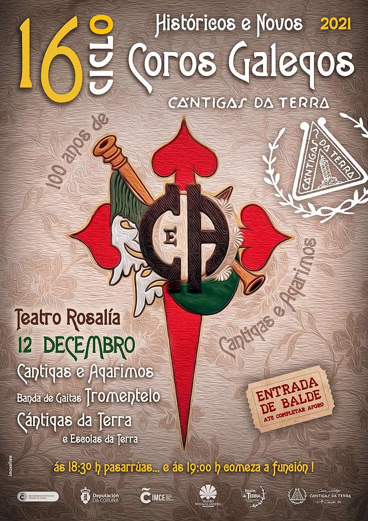 XVIII Ciclo Coros Novos e Históricos Cántigas da Terra en A Coruña