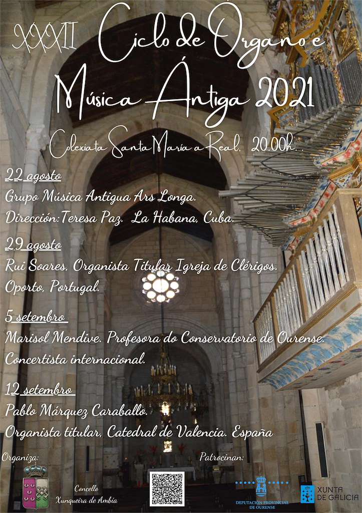 XXXIV Ciclo de Órgano y Música Antigua en Xunqueira de Ambía
