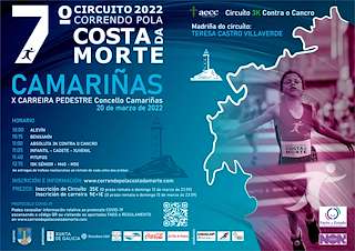 Fechas, información, programa, cartel, imágenes, mapa y ubicación de IX Circuito Correndo pola Costa da Morte - XII Carreira Pedestre  en  Camariñas