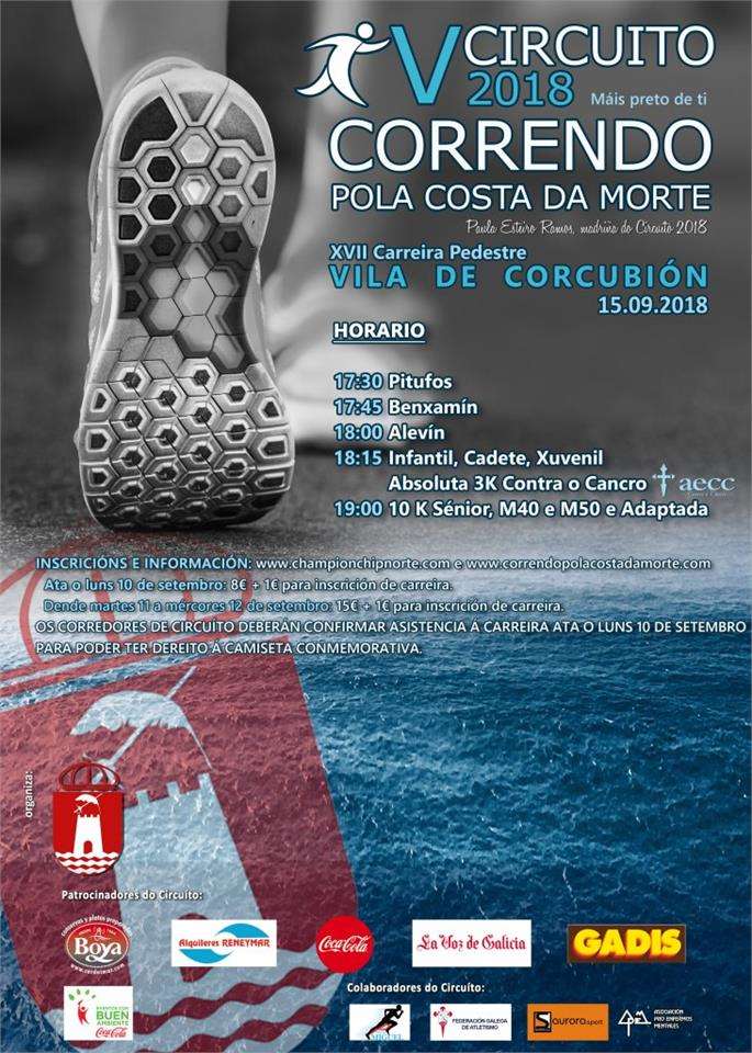 IX Circuito Correndo pola Costa da Morte - XXI Carreira Popular (2024) en Corcubión